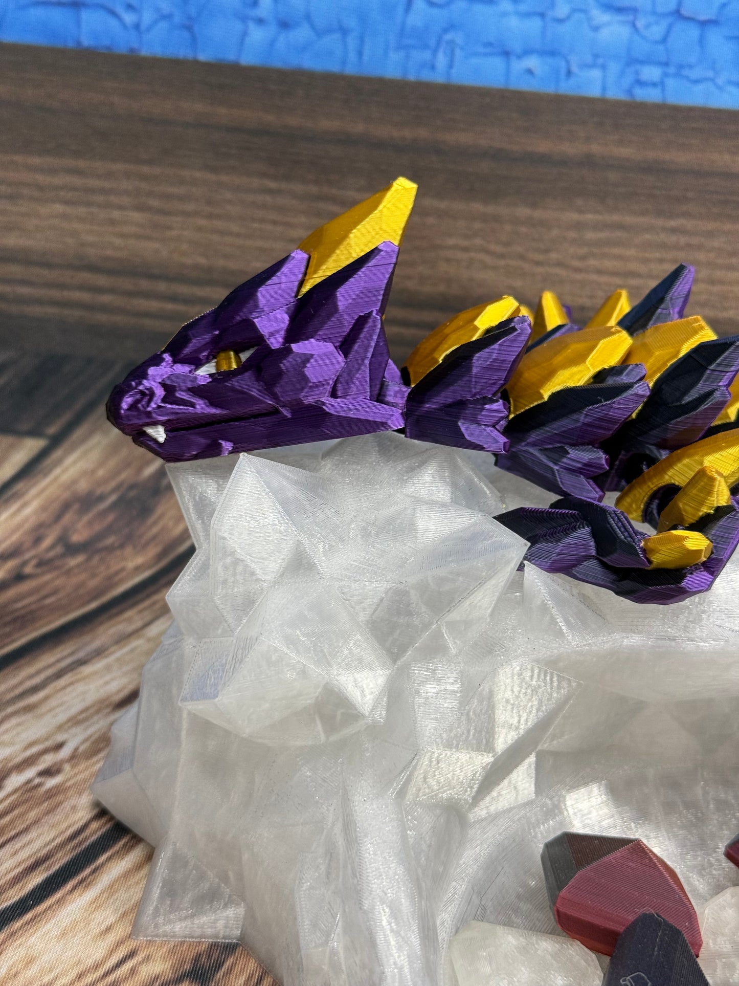 Royal - Purple Black Color Fade with Silk Gold