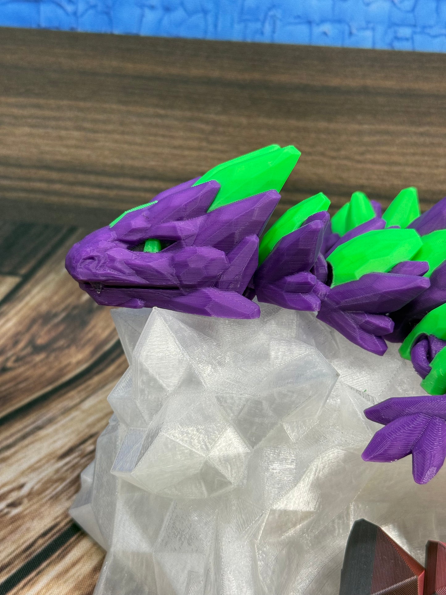 Purple w/Lime Green Accents
