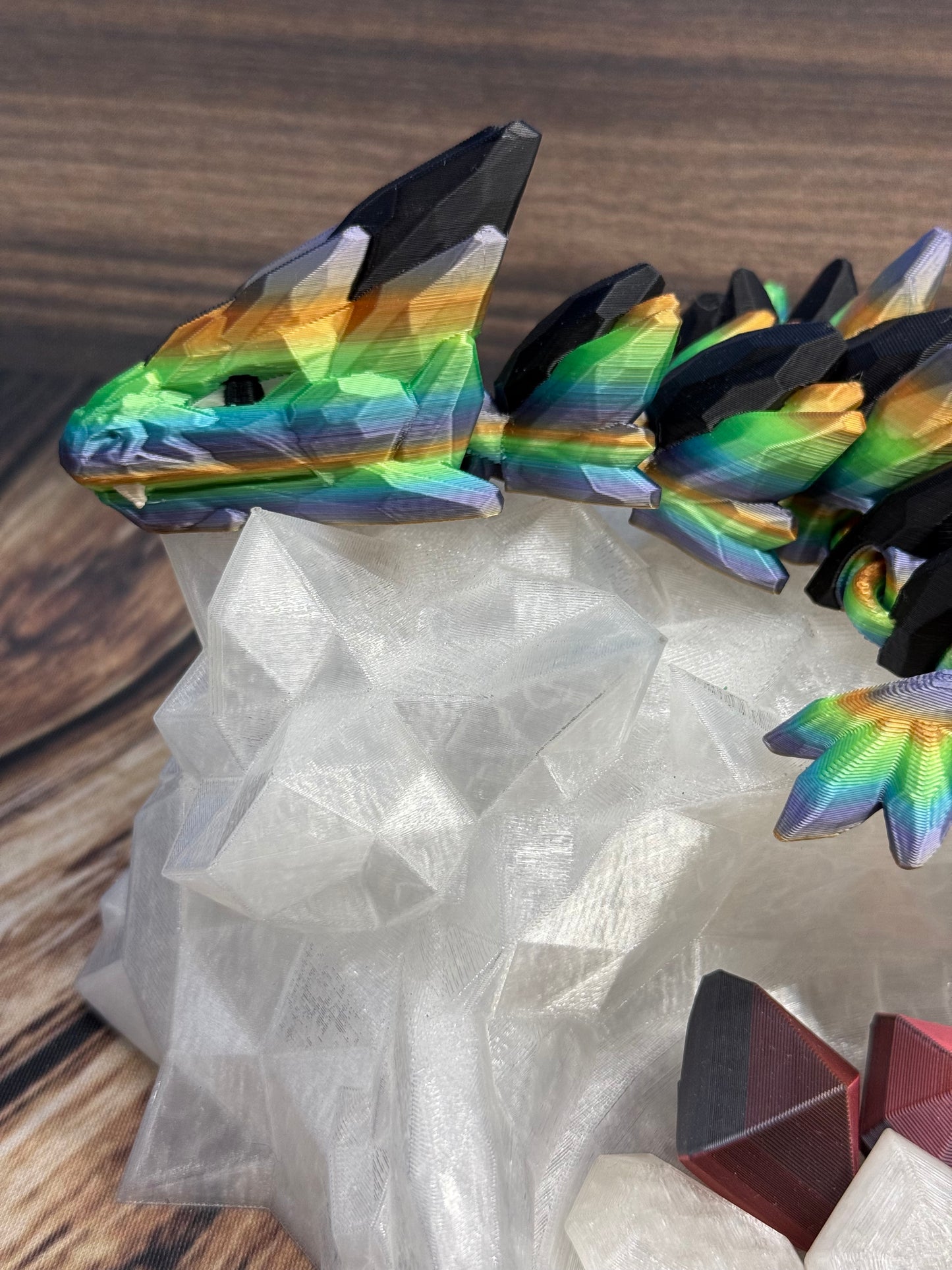 Forest rainbow Gradient w/Black Accents