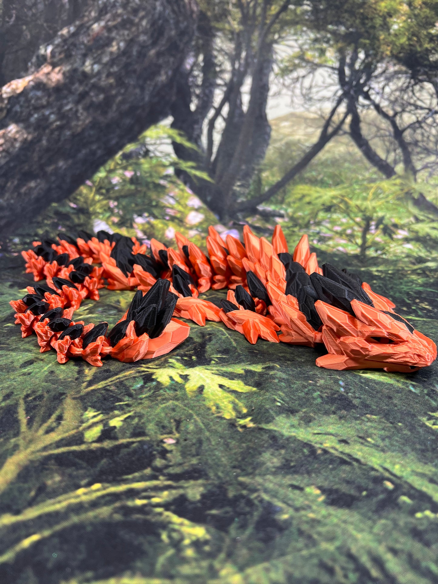 Orange Silk & Classic Black