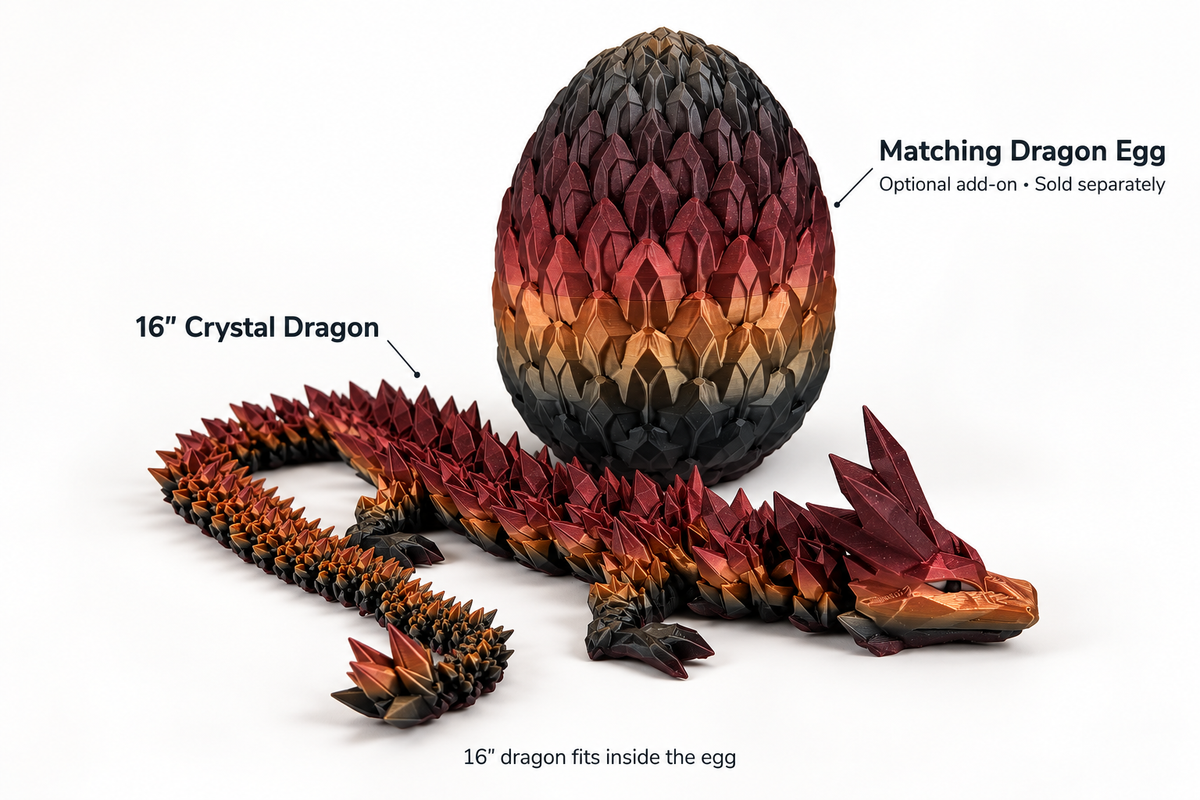 Crystal Dragons - Multiple Options