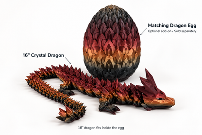 Crystal Dragons - Multiple Options