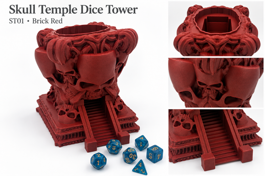 Skull Temple Dice Tower
