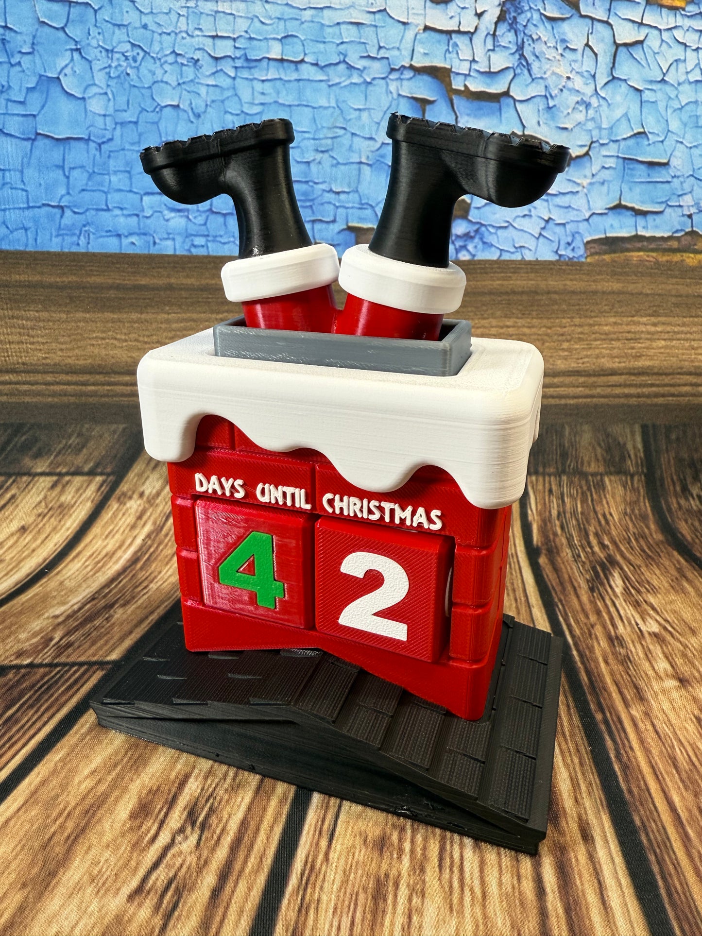 Stuck Santa Christmas Countdown