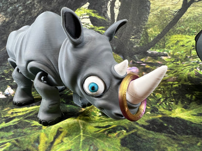 Ring Toss Rhino