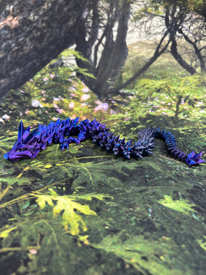 Dragon Egg Combo Blue - Black - Purple Fade