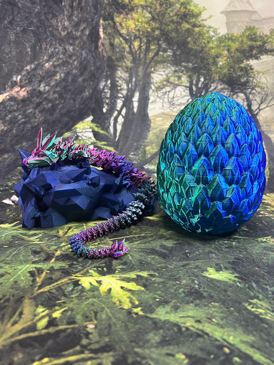 Dragon Egg Combo Red - Green - Blue Fade