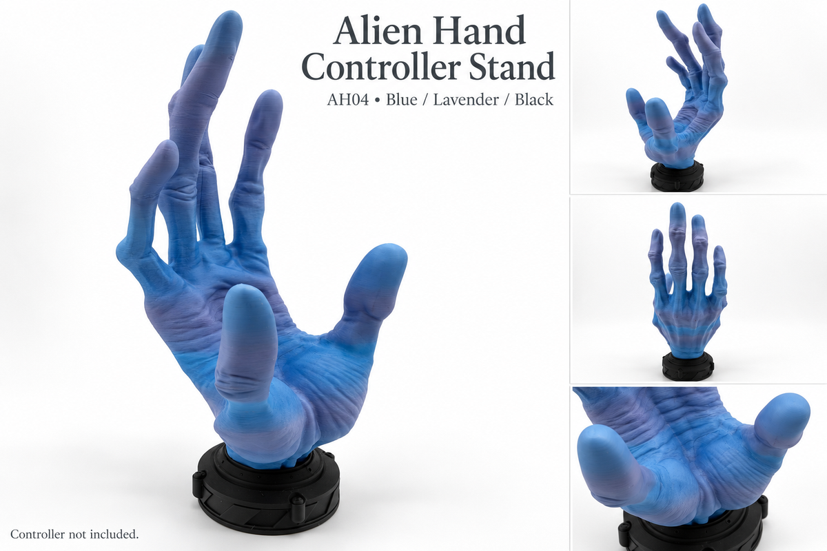 Alien Hand Game Controller Stand