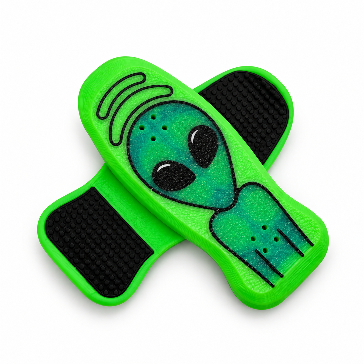 KickFlips Green Alien magnetic fidget