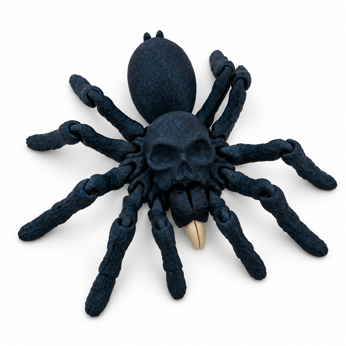 Galaxy Blue medium articulating spider